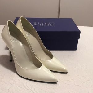 Stuart Weitzman Cream Heels
